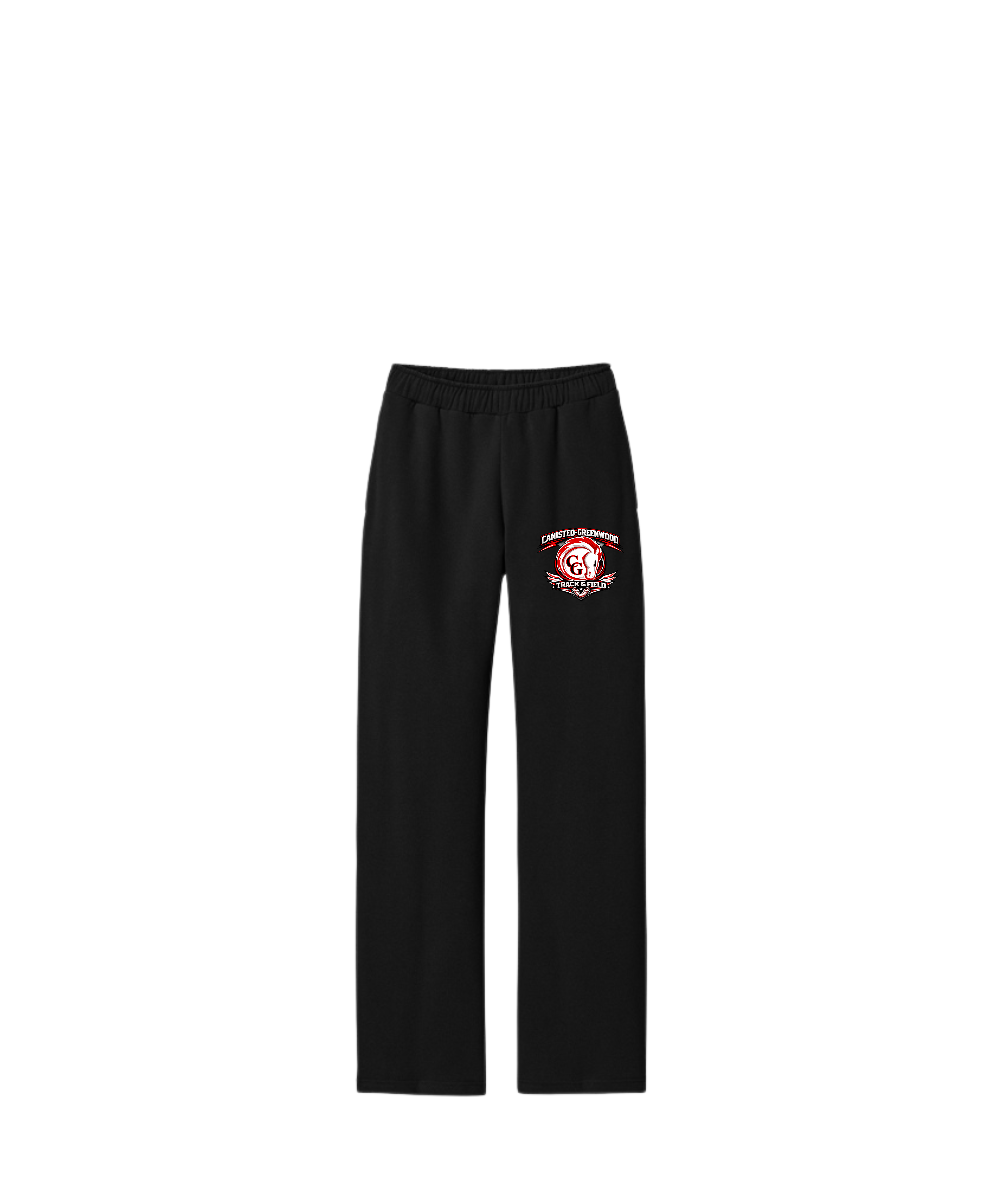 CANISTEO-GREENWOOD TRACK & FIELD OPEN BOTTOM SWEAT PANTS