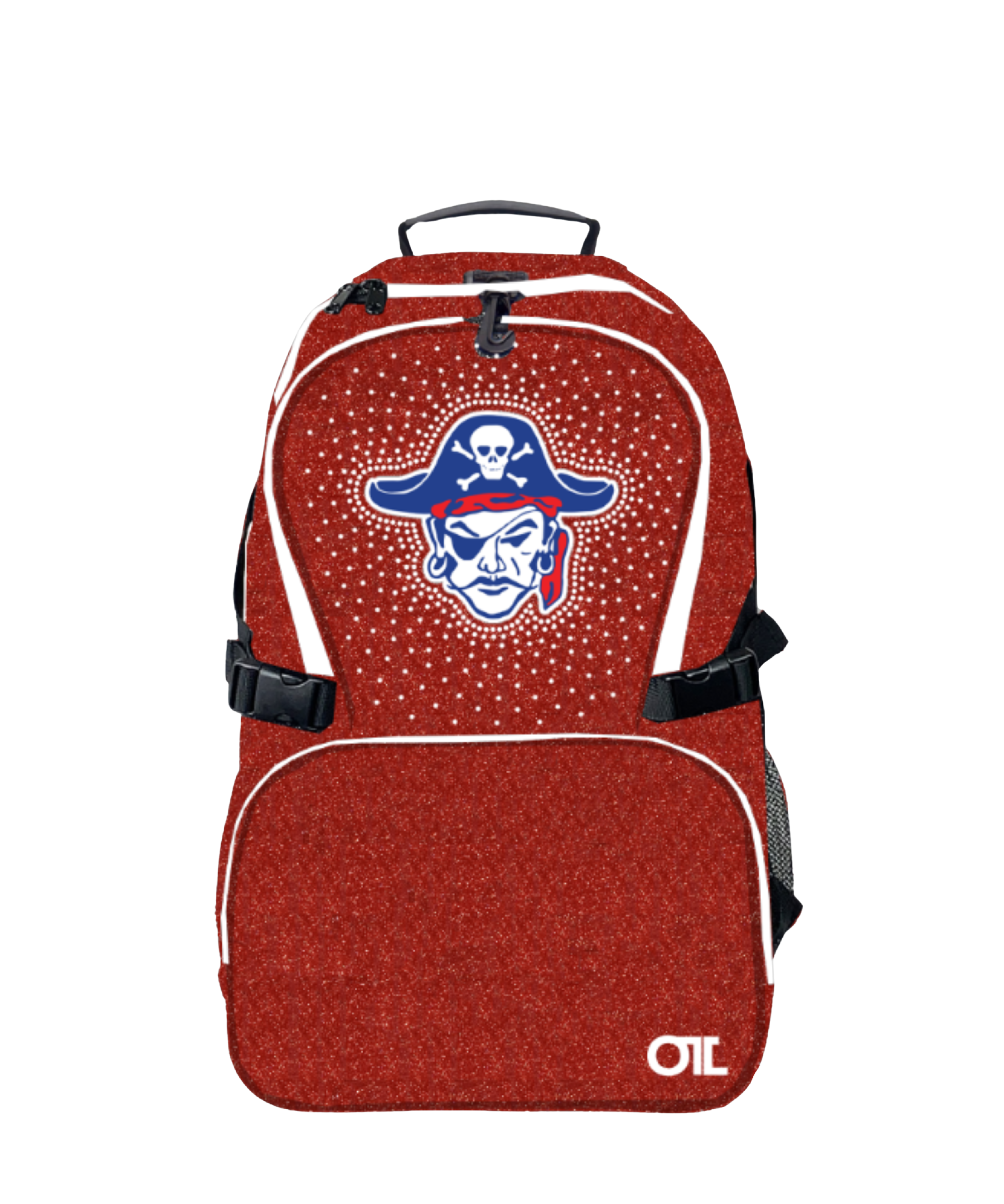 FAIRPORT YOUTH CHEERLEADING GLITTER BLING BOOK BAG
