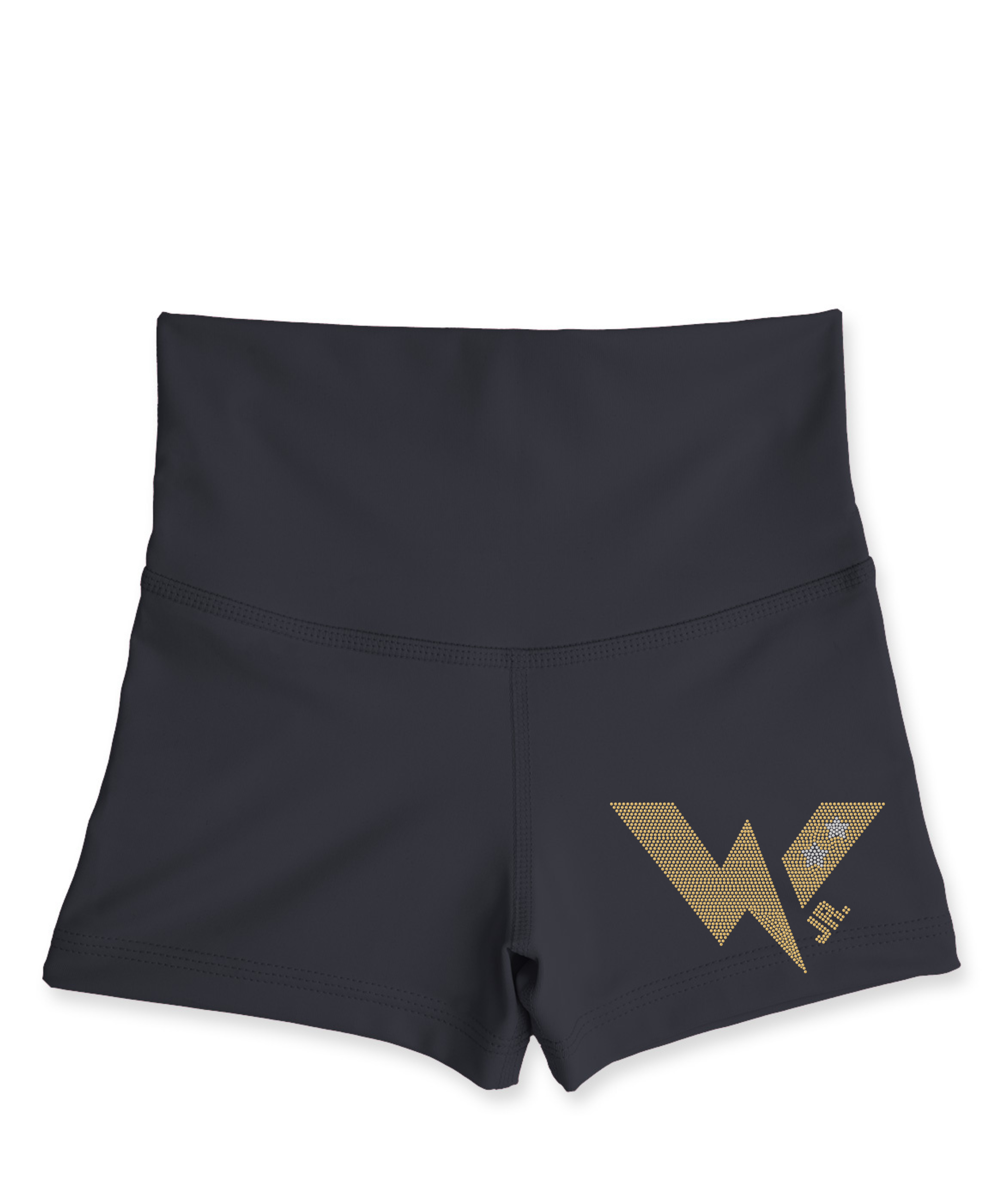 WILLIAMSVILLE JR HIGH WAISTED BLING SHORTS